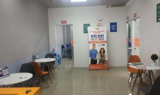Cho thuê văn phòng KV Chùa Láng, DT: 80m2, MT: 8m, giá 22tr/th, LH 0842869966