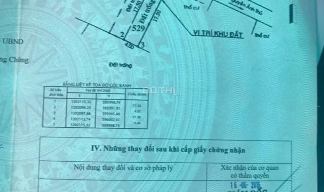 Bán đất hẻm 160 Huỳnh Thị Hai. 4x18m, giá 2 tỷ 850 tr đường thông