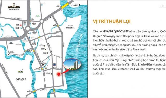 Căn hộ Hoàng Quốc Việt, Quận 7. Giá 1,8 tỷ 60m2 có sổ