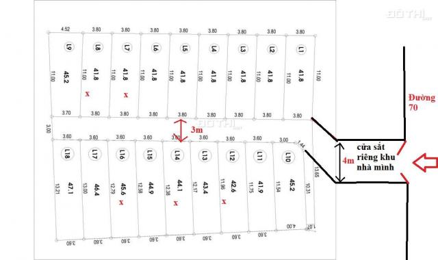 Bán nhà cách bệnh viện Nội Tiết Trung Ương 2.5km