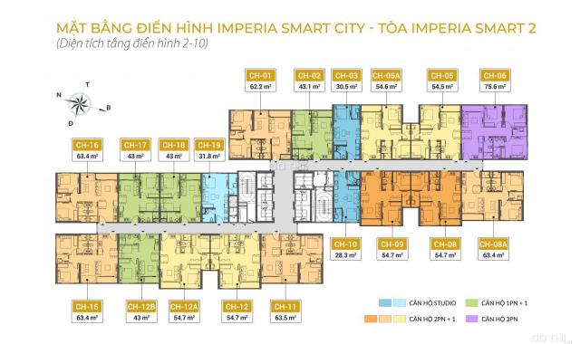 Chỉ với 300tr sở hữu ngay căn hộ đẳng cấp Imperia Smart City, tặng 3 năm phí DV và 1000 tiện ích