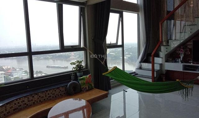 Bán rẻ Duplex đang ở 140m2 view sông Sài Gòn nội thất cao cấp