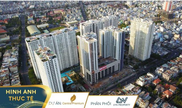 Căn hộ Central Premium, bàn giao hoàn thiện, 97m2 - 3PN, căn góc, hướng Tạ Quang Bửu