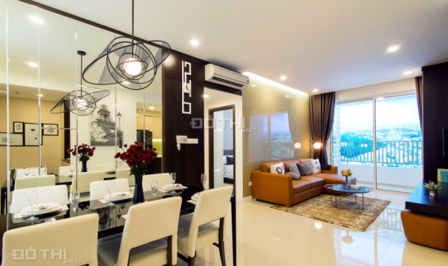 Cho thuê căn hộ 2PN full nội thất, 70m2 tại CC Golden Mansion 119 Phổ Quang. 0906699824