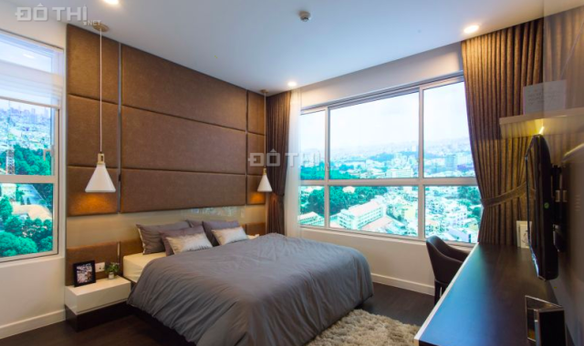Cho thuê căn hộ 2PN full nội thất, 70m2 tại CC Golden Mansion 119 Phổ Quang. 0906699824