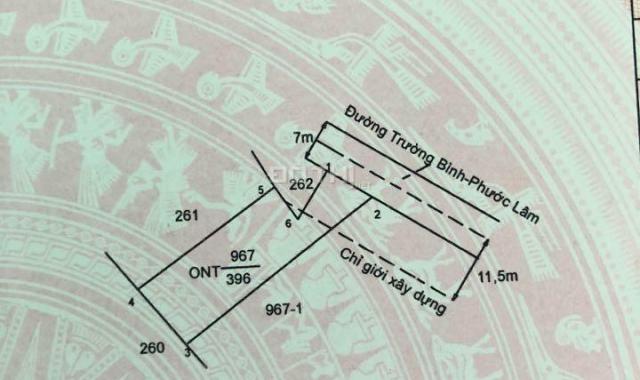 Bán đất tại Xã Trường Bình, Cần Giuộc, Long An, diện tích 800m2