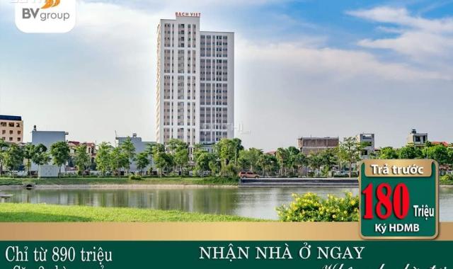 Bán căn 2PN view hồ tại chung cư Bách Việt - TP Bắc Giang - 180tr ký ngay HĐMB - Sổ hồng chính chủ