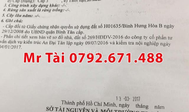 Cần bán nhà đường Liên Khu 4/5, Phường Bình Hưng Hòa B, Quận Bình Tân, TP. HCM