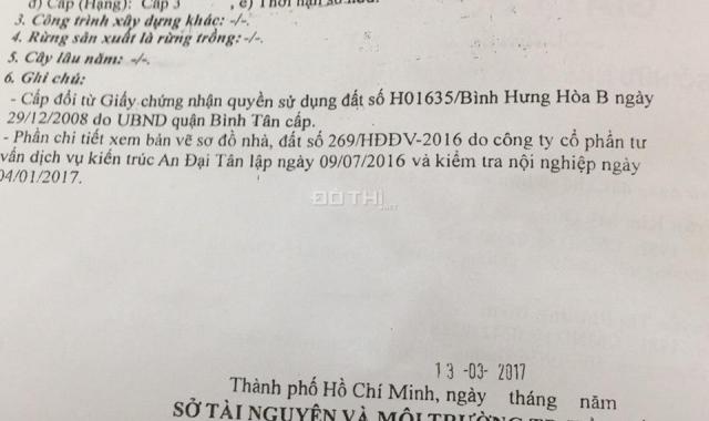 Cần bán nhà đường Liên Khu 4/5, Phường Bình Hưng Hòa B, Quận Bình Tân, TP. HCM