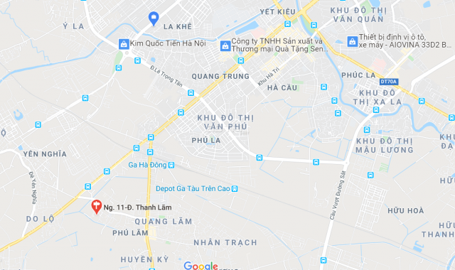 Bán nhà 4 tầng tại đường Thanh Lãm, Hà Đông, hướng nhà Đông Nam, mặt tiền 4m. Đường trước nhà 3m