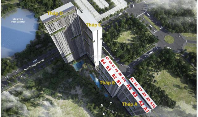 Bán căn hộ Anland Lake View tầng 8, DT 73m2, giá 1,92 tỷ nhìn ra TTTM Aeon