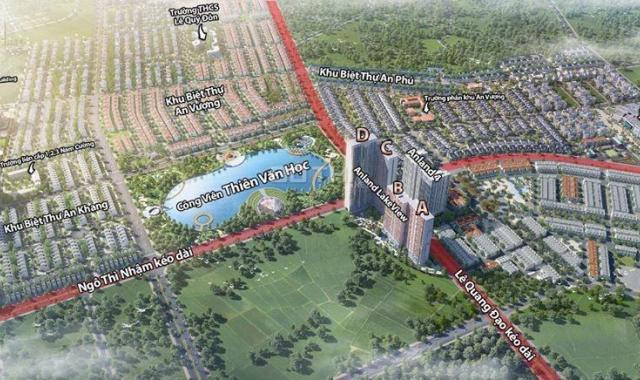 Cần bán gấp căn ngoại giao chung cư Anland Lake View, 2 ngủ 2 vệ sinh, LH 0915566196