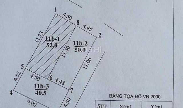 Chính chủ em cần bán lô đất 40,5m2 tại thôn Xuân Canh - Đông Anh - Diện tích: 40,5m2