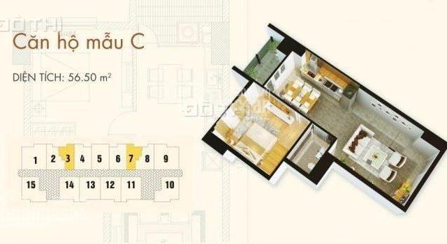 Bán căn hộ chung cư C37 Bắc Hà Bộ Công An, mới tinh 100%, giá cực tốt