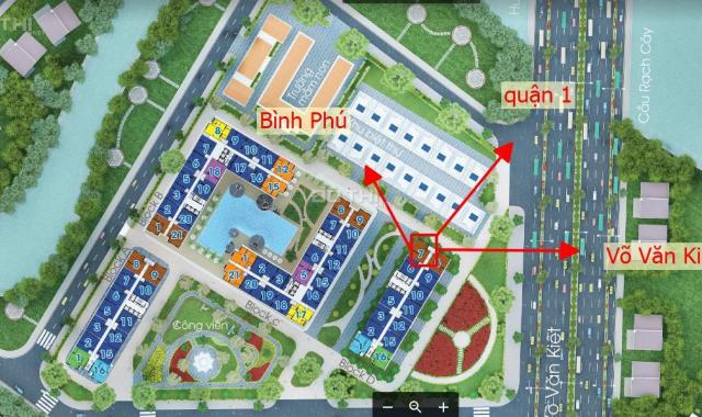 Cần bán căn hộ City Gate 2, hướng Nam, giá 1,8 tỷ / căn 2 phòng ngủ. LH: 0901 469 577