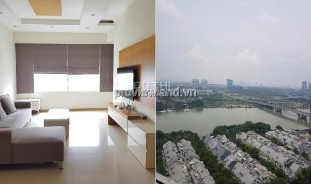 Căn hộ Saigon Pearl 3PN, 133.54 m2 - 136m2 nội thất cơ bản, view sông thoáng cần cho thuê