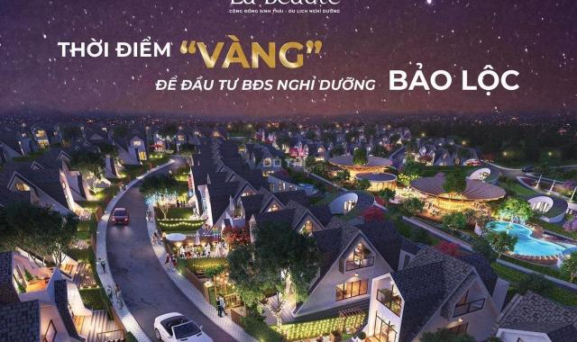 Đất nghỉ dưỡng du lịch Bảo Lộc, mặt tiền 28m nối cao tốc, sổ hồng full thổ cư giá 868 triệu