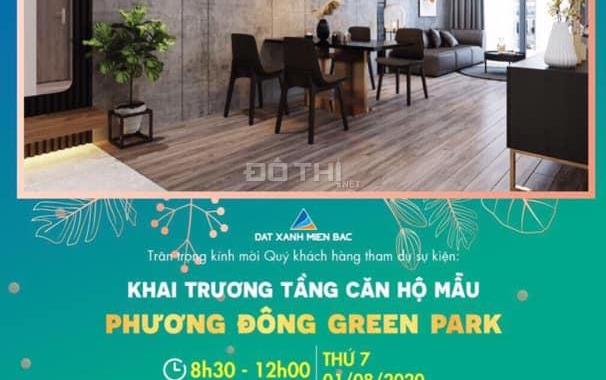 Khai trương 1/8 chung cư Green Park Trần Thủ Độ, Hoàng Mai, Hà Nội trên 60m2 chỉ từ 23tr/m2
