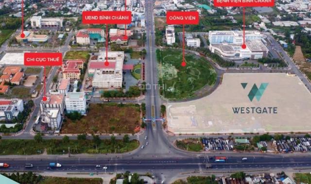 Bán căn hộ chung cư tại dự án West Gate Park, Bình Chánh, Hồ Chí Minh, DT 60m2, giá 1.8 tỷ