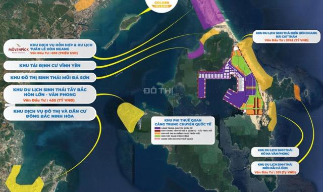 Đất Thổ cư mặt biển giá chỉ 15tr/m2, KKT Bắc Vân Phong, Vạn Ninh, Khánh Hòa.