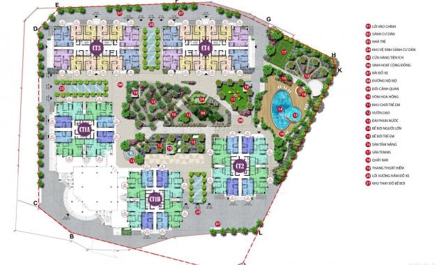 Sở hữu căn 3PN 132,9m2, view vườn hoa nội khu tại trung tâm Mỹ Đình, 1,2 tỷ nhận nhà ngay
