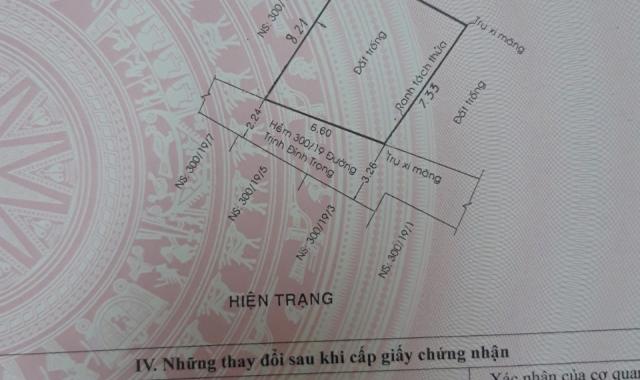 Chính chủ bán nhà mới xây tại Trịnh Đình Trọng ,Hòa Thạnh ,Tân Phú, 5.6 tỷ , LH : 0942.884.258
