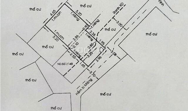 Bán gấp nhà đường Lê Quang Định, P. 1, Q. Gò Vấp, SHR, DT 60.3m2, giá 1tỷ6, LH 0399482580