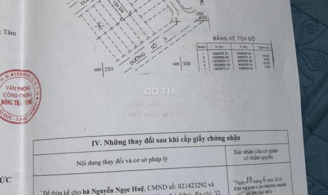 Lô đất 97,5m2 3,8 tỷ KDC Bình Chiểu chợ đầu mối nông sản Thủ Đức