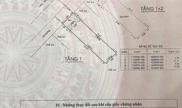 Bán nhà HXH 10m Phan Văn Trị, P5, Gò Vấp đối diện Emart. DT: 4x18m, giá: 10.5 tỷ
