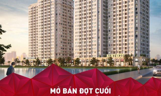 Chính thức mở bán 100 căn hộ đẹp nhất dự án Ruby City CT3 - CK 10% - tặng phí DV - nhà ở ngay