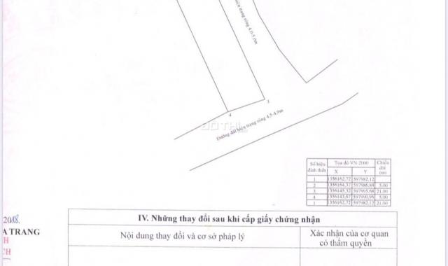 Bán đất mặt tiền đường Gò Ngựa, Vĩnh Thạnh, Nha Trang, Khánh Hòa diện tích 104m2, giá 16.5 triệu/m2