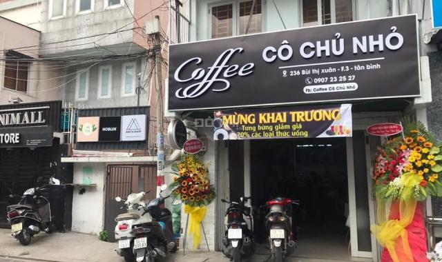 Chính chủ cần sang mặt bằng quán cafe mặt tiền 236 Bùi Thị Xuân, Phường 3, Q Tân Bình