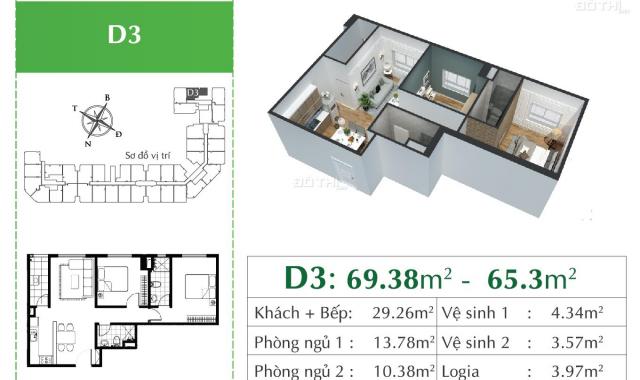 Chỉ 600 triệu sở hữu ngay căn hộ cao cấp KĐT Việt Hưng, full nội thất nhận nhà ở ngay