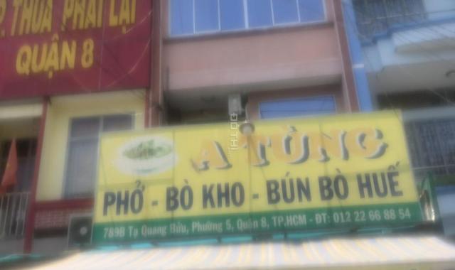 Nhượng lại nhà 3 lầu ở Tạ Quang Bửu, tiện kinh doanh ở Quận 8