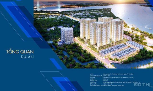 Cần bán 1PN dự án Q7 Saigon Riverside giá 1.72 tỷ