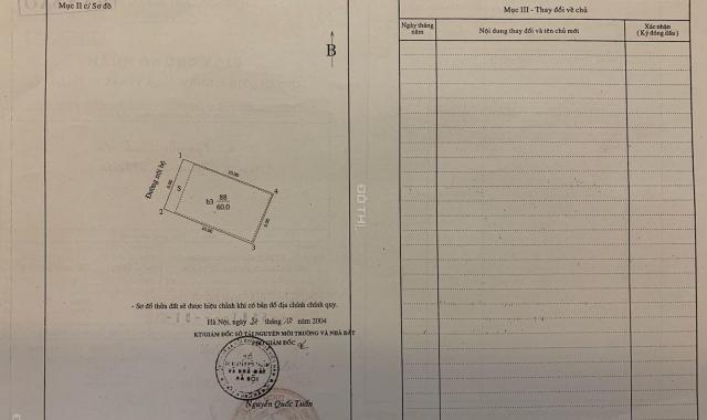 Cần bán mặt phố kinh doanh tốt nhất Mỹ Đình, phố Trần Vỹ. DT: 60m2, MT: 6m