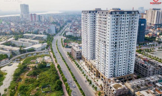 Bán căn hộ 2PN + 1 diện tích 81.3m2 view công viên Bồ Đề - nhà ở ngay 2,95 tỷ/căn NT full cao cấp