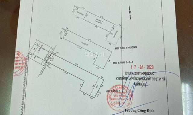 Bán nhà chính chủ đường Tân Sơn Nhì, DT: 4x25m nở hậu 8m giá 15 tỷ