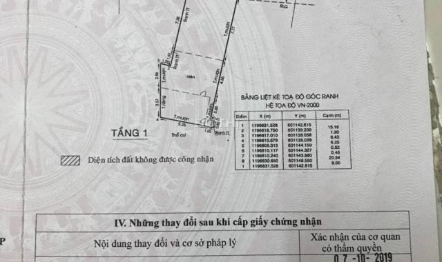 Bán đất MT đường số 2 Nguyễn Văn Công, Phường 3, Gò Vấp, Hồ Chí Minh DTSD 138m2, giá 7.2 tỷ