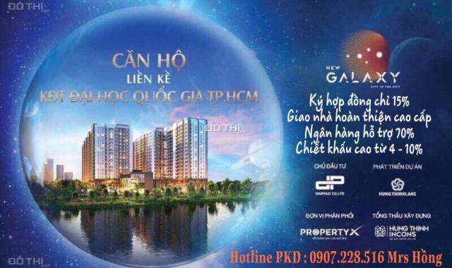 Nhận ngay CK lên 5% khi tham quan sở hữu CH tri thức New Galaxy - sát làng đại học, LH 0907228516