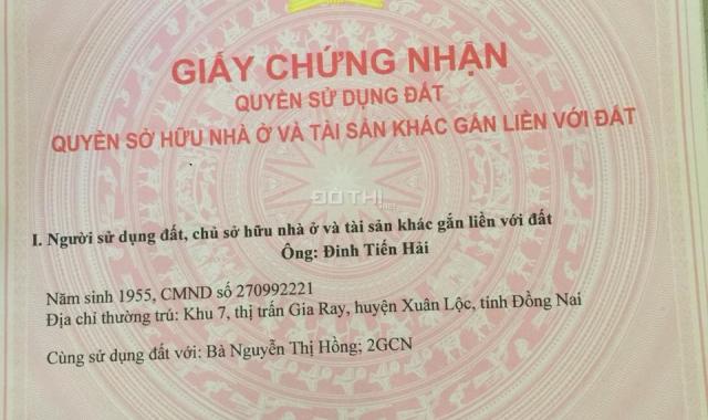 Cần bán 6 sào đất xã Xuân Thành, huyện Xuân Lộc, Đồng Nai