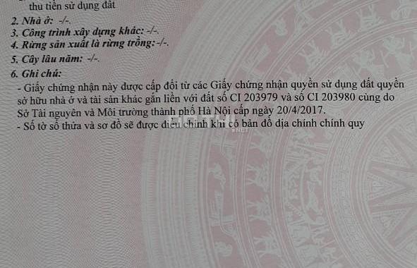 Bán nhanh 76m2 thôn Ba Chữ - Vân Nội - Đông Anh - HN