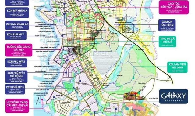 Đất nền Phú Mỹ Tp cảng công nghiệp, khu đô thị phụ cận sân bay Long Thành, chỉ 11 triệu/m2
