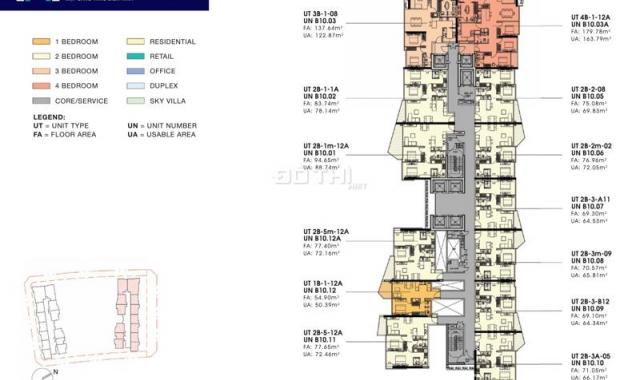 Cần bán căn hộ dự án The Opera đoạn 3 - The Metropole Thủ Thiêm, giá 120tr/m2