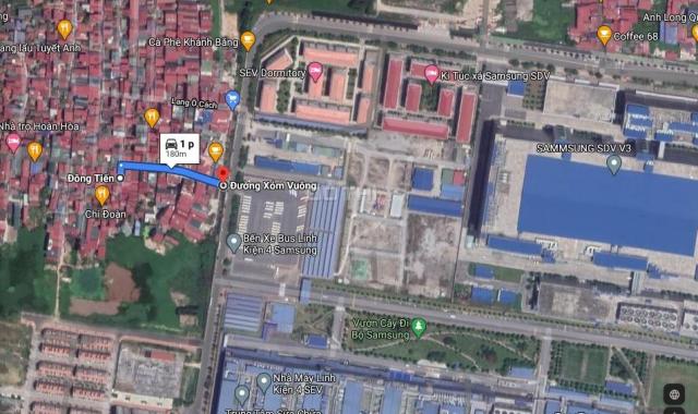 Bán đất có dãy nhà trọ 12 phòng tại khu công nghiệp Yên Phong cách Samsung 180m