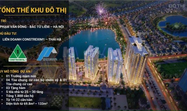 Căn hộ 133.7m2 có 3 ngủ + 1 phòng đa năng rẻ đẹp nhất KĐT Bộ Công An ở 43 Phạm Văn Đồng