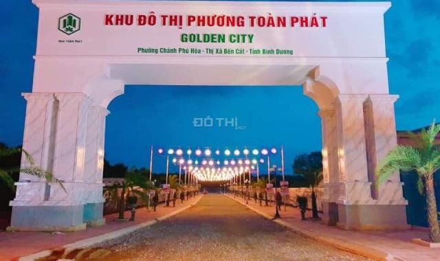 Bán đất nền dự án tại dự án khu đô thị Phương Toàn Phát Golden City, Bến Cát, Bình Dương giá 739 tr