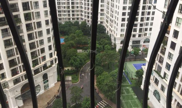 Bán căn hộ ốp gỗ, 4 phòng ngủ, dt hơn 200m2 tại Royal City, ban công view quảng trường