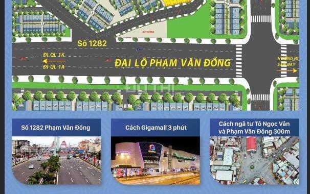 Bán đất trung tâm thành phố Thủ Đức ngay Phạm Văn Đồng, P. Linh Tây giá chỉ 3.9 tỷ sổ riêng