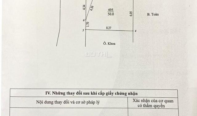 Bán đất thổ cư xã An Thượng, Hoài Đức, Hà Nội giá chỉ 850 triệu